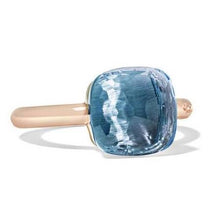Load image into Gallery viewer, Pomellato Nudo Classic Ring Blue Topaz - Luce Jewelry
