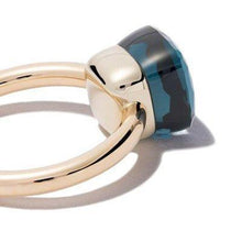 Load image into Gallery viewer, Pomellato Nudo Classic Ring London Blue Topaz - Luce Jewelry