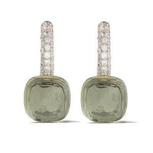 Load image into Gallery viewer, Pomellato Nudo Earrings Prasiolite Diamond - Luce Jewelry