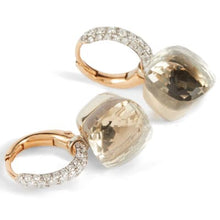 Load image into Gallery viewer, Pomellato Nudo Earrings White Topaz Diamond - Luce Jewelry