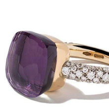 Load image into Gallery viewer, Pomellato Nudo Maxi Ring Amethyst Diamond - Luce Jewelry