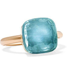 Load image into Gallery viewer, Pomellato Nudo Maxi Ring Blue Topaz - Luce Jewelry