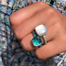 Load image into Gallery viewer, Pomellato Nudo Maxi Ring Moonstone Diamond - Luce Jewelry