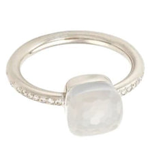 Load image into Gallery viewer, Pomellato Nudo Milky Petit Ring Milky Quartz Diamond - Luce Jewelry