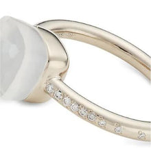Load image into Gallery viewer, Pomellato Nudo Milky Petit Ring Milky Quartz Diamond - Luce Jewelry
