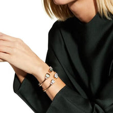 Load image into Gallery viewer, Pomellato Nudo Open Bangle Sky Blue Topaz Diamonds - Luce Jewelry