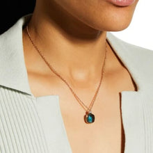 Load image into Gallery viewer, Pomellato Nudo Pendant London Blue Topaz Diamond 42cm - Luce Jewelry