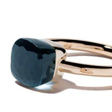 Load image into Gallery viewer, Pomellato Nudo Petit Ring London Blue Topaz - Luce Jewelry