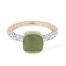 Load image into Gallery viewer, Pomellato Nudo Petit Ring Prasiolite Diamond - Luce Jewelry
