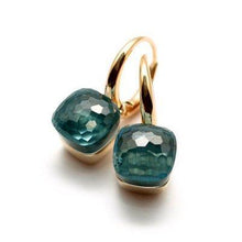 Load image into Gallery viewer, Pomellato Nudo Petit Sway Earrings London Blue Topaz - Luce Jewelry