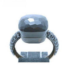 Load image into Gallery viewer, Pomellato Nudo Ring Obsidian Black Diamond L - Luce Jewelry