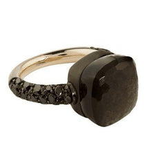 Load image into Gallery viewer, Pomellato Nudo Ring Obsidian Black Diamond M - Luce Jewelry