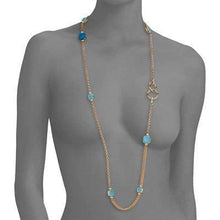 Load image into Gallery viewer, Pomellato Nudo Station Necklace Blue Topaz Diamond - Luce Jewelry
