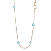Load image into Gallery viewer, Pomellato Nudo Station Necklace Blue Topaz Diamond - Luce Jewelry