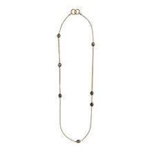 Load image into Gallery viewer, Pomellato Nudo Station Necklace Obsidian - Luce Jewelry