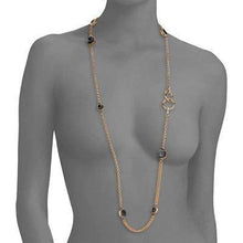 Load image into Gallery viewer, Pomellato Nudo Station Necklace Obsidian Black Diamond - Luce Jewelry