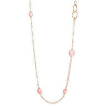 Load image into Gallery viewer, Pomellato Nudo Station Necklace Rose Quartz - Luce Jewelry