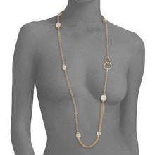 Load image into Gallery viewer, Pomellato Nudo Station Necklace White Topaz Mother-Of-Pearl Diamond - Luce Jewelry