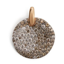 Load image into Gallery viewer, Pomellato Sabbia Brown & White Diamonds Pendant Top - Luce Jewelry