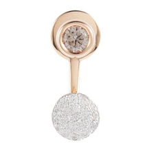 Load image into Gallery viewer, Pomellato Sabbia Earring White And Brown Diamonds - Luce Jewelry