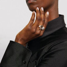 Load image into Gallery viewer, Pomellato Sabbia Open ring Three-Color Diamonds - Luce Jewelry