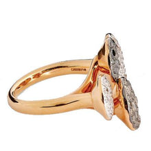 Load image into Gallery viewer, Pomellato Sabbia Open ring Three-Color Diamonds - Luce Jewelry