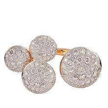 Load image into Gallery viewer, Pomellato Sabbia Open Ring White Diamonds - Luce Jewelry