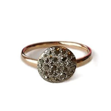 Load image into Gallery viewer, Pomellato Sabbia Ring Rounded Black Diamond S - Luce Jewelry