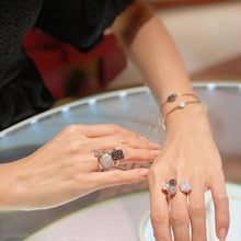 Load image into Gallery viewer, Pomellato Sabbia Ring Rounded Brown Diamond S - Luce Jewelry