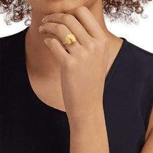 Load image into Gallery viewer, Marco Bicego Africa Boule 18K Yellow Gold and Diamond Ring-image03
