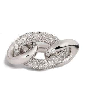 Pomellato Catene White Gold Ring Diamonds-image4