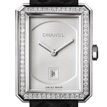 Load image into Gallery viewer, Chanel Boy-Friend M Quilted Pattern Diamond Bezel H6402 - Luce Jewelry
