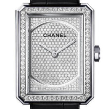 Load image into Gallery viewer, Chanel Boy-Friend M White Gold Diamond Bezel &amp; Dial H6674 - Luce Jewelry
