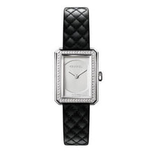 Load image into Gallery viewer, Chanel Boy-Friend S Quilted Pattern Diamond Bezel H6955 - Luce Jewelry
