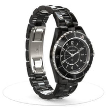 Load image into Gallery viewer, Chanel J12 Black Ceramic 33mm H5695 - Luce Jewelry
