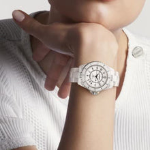 Load image into Gallery viewer, Chanel J12 Caliber 12.1 White Ceramic 38mm H5700 - Luce Jewelry
