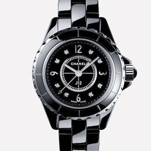 Chanel J12 Diamond Black H2569 - Luce Jewelry