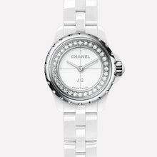 Load image into Gallery viewer, Chanel J12 Diamond White H5237 XS - Luce Jewelry
