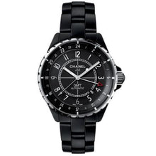 Load image into Gallery viewer, Chanel J12 GMT Matte Black Ceramic 41mm H3101 - Luce Jewelry
