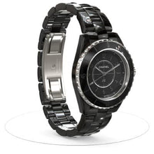 Load image into Gallery viewer, Chanel J12 Phantom Black Ceramic 33mm H6346 - Luce Jewelry
