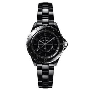 Chanel J12 Phantom Black Ceramic 33mm H6346 - Luce Jewelry