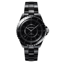 Load image into Gallery viewer, Chanel J12 Phantom Caliber 12.1 Black Ceramic 38mm H6185 - Luce Jewelry
