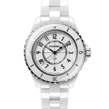 Load image into Gallery viewer, Chanel J12 White Ceramic 33mm H5698 - Luce Jewelry
