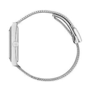 Gucci G-Frame Web-stripe Steel Bee Mother-Of-Pearl - Luce Jewelry