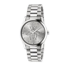 Load image into Gallery viewer, Gucci G-Timeless Bee 38mm Steel - Luce Jewelry
