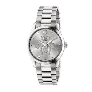 Gucci G-Timeless Bee 38mm Steel - Luce Jewelry