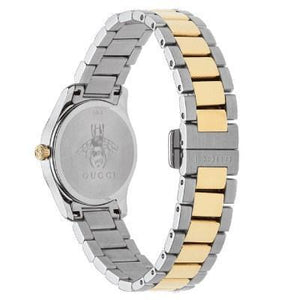 Gucci G-Timeless Feline 27mm Steel Yellow Gold - Luce Jewelry