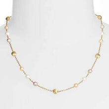 Load image into Gallery viewer, Marco Bicego Africa 18K Yellow Gold and Pearl Short Necklace - Luce Jewelry
