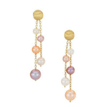 Load image into Gallery viewer, Marco Bicego Africa 18KGold Pearl Drop Earrings - Luce Jewelry
