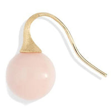 Load image into Gallery viewer, Marco Bicego Africa Boule French Hook Earrings Pink Opal - Luce Jewelry
